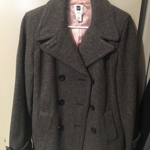Gap grey peacoat / pea coat